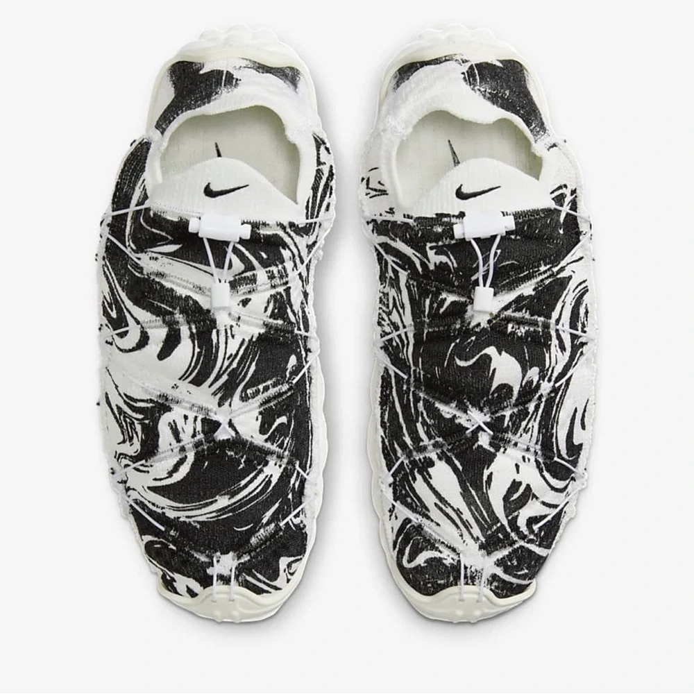 Nike ISPA MindBody Black and White Flyknit Sneakers